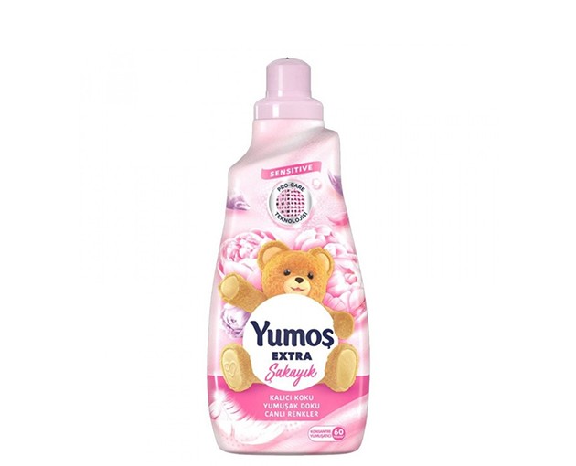 YUMOS EXTRA fabric Softener Peony 1.4L